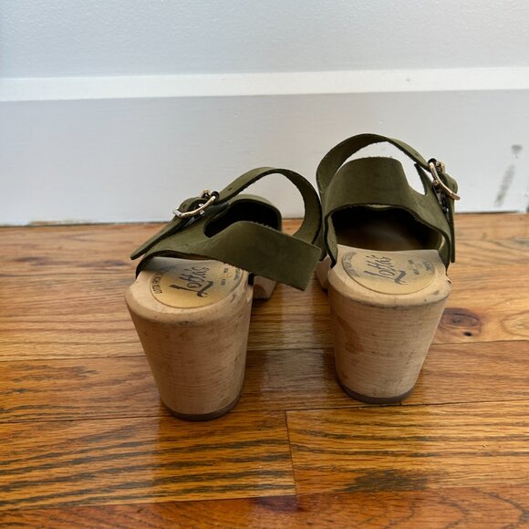 Lotta from Stockholm Clogs in Olive - Picture 4 of 7